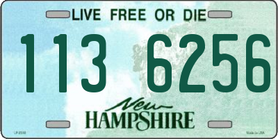 NH license plate 1136256