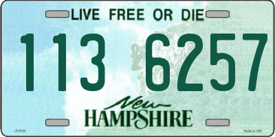 NH license plate 1136257