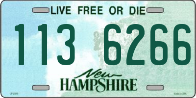 NH license plate 1136266