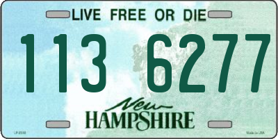 NH license plate 1136277