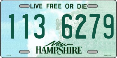 NH license plate 1136279