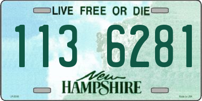 NH license plate 1136281