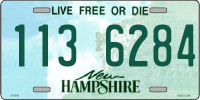 NH license plate 1136284