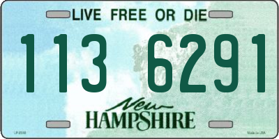 NH license plate 1136291