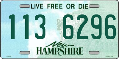 NH license plate 1136296