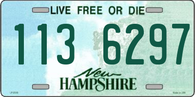NH license plate 1136297