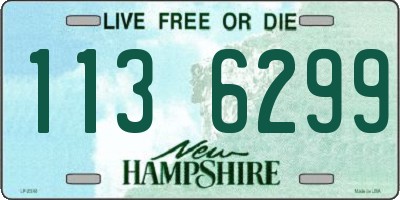 NH license plate 1136299