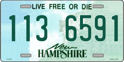 NH license plate 1136591