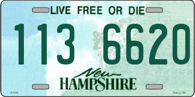 NH license plate 1136620