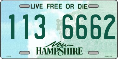 NH license plate 1136662
