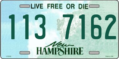 NH license plate 1137162