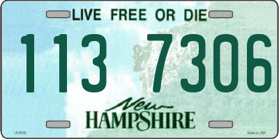 NH license plate 1137306