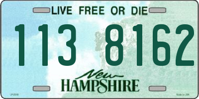 NH license plate 1138162