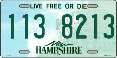 NH license plate 1138213