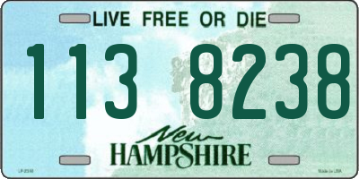 NH license plate 1138238