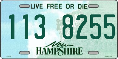 NH license plate 1138255