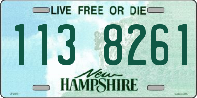 NH license plate 1138261