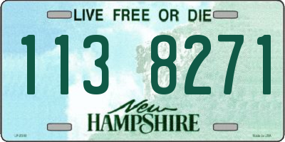 NH license plate 1138271