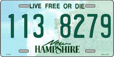 NH license plate 1138279