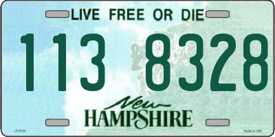 NH license plate 1138328