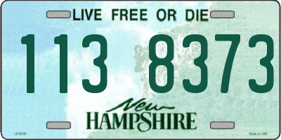 NH license plate 1138373