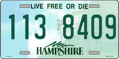 NH license plate 1138409