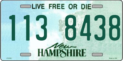 NH license plate 1138438