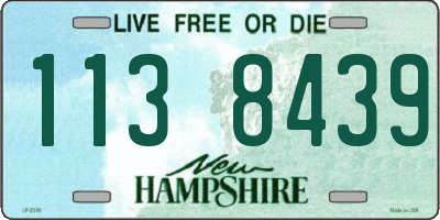 NH license plate 1138439