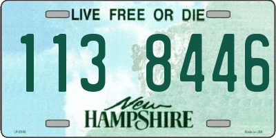NH license plate 1138446