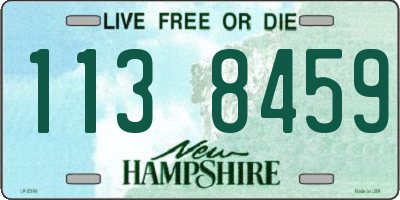 NH license plate 1138459