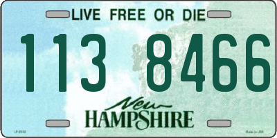 NH license plate 1138466