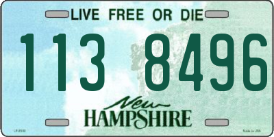 NH license plate 1138496