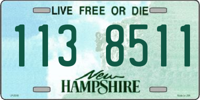 NH license plate 1138511
