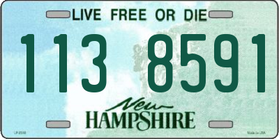 NH license plate 1138591