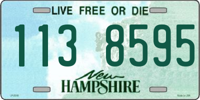 NH license plate 1138595
