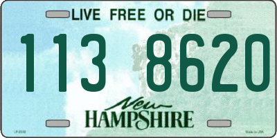 NH license plate 1138620