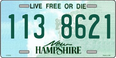 NH license plate 1138621