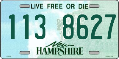 NH license plate 1138627