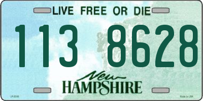 NH license plate 1138628
