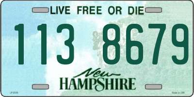 NH license plate 1138679