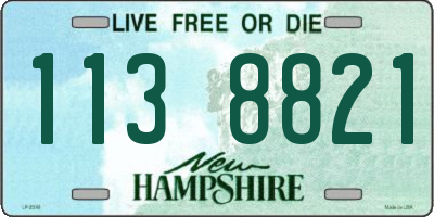 NH license plate 1138821
