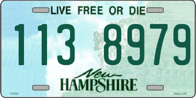 NH license plate 1138979