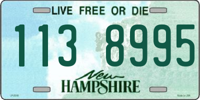 NH license plate 1138995
