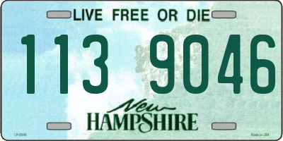 NH license plate 1139046