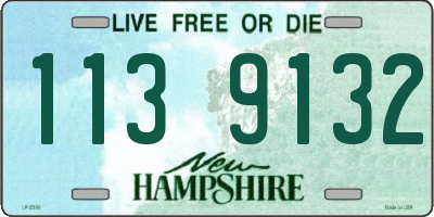 NH license plate 1139132
