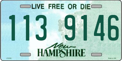 NH license plate 1139146