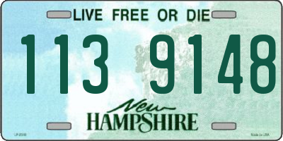 NH license plate 1139148