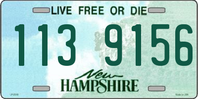 NH license plate 1139156