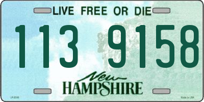 NH license plate 1139158