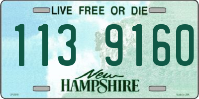 NH license plate 1139160